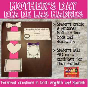 Preview of Mother's Day Activities / Actividades para el Día de las Madres