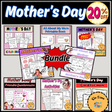 Mother’s Day Activities Bundle ,Happy Mother,s Day,Printab