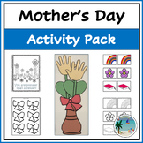 Mother's Day Flower Craft Writing | Activities | Printable