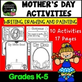 Mother's Day Activities: Letter/Portrait/Handprint/Coupons/Card