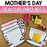 Mothers Day Craft Teacup Project Writing Activities for Mo