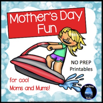 Preview of Mother's Day Activities: Mother's Day Math, Literacy, Cards and Certificates