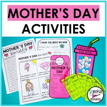 What to Write in a Mother's Day Card Craft - A Spoonful of Learning