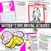 Mother's Day Writing Activities for Big Kids Crafts Cards 