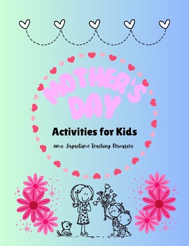 Preview of Mother’s Day Activities for Kids-Crafts