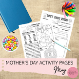 Mother’s Day Activity Pages