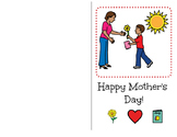 Mother's Day-Adapted Book for Students with Disabilities