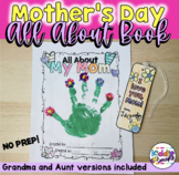 Mother's Day All About My Mom Book and Bookmark