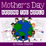 Mother's Day Around the World Literacy 15 countries PDF +G