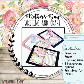 Preview of Mother's Day Blooming With Love Flower Craft
