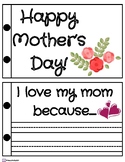 Mother's Day Book Craft