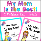 Mother's Day Book Writing Activity Main Idea and Details