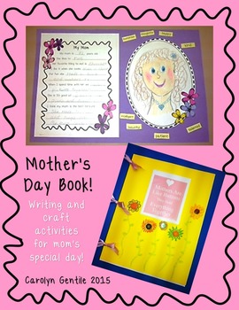 Preview of Mother's Day Book and Wall Display