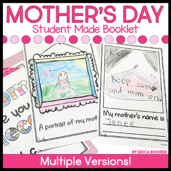 Mother's Day Booklet: Distance Learning Versions Included! by Erica Bohrer