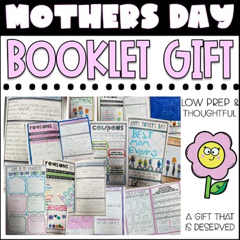 Preview of Mother's Day Booklet Gift | Thoughtful & Reflective LOW PREP Gift for Mom / GMA
