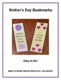 Mother's Day Bookmarks - Easy Projects for Students!