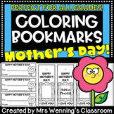 Mother's Day Bookmarks! Parent & Guardian Gifts! Includes 