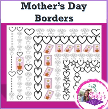 Preview of Mother's Day Borders and ClipArt