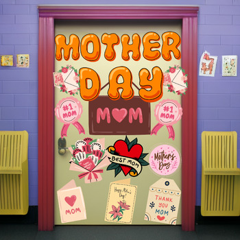 Preview of Mother's Day Bulletin Board Ideas Celebrat, Crafts&Activities, Door Decorations