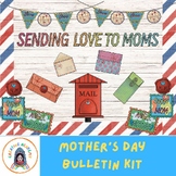 Mother’s Day Bulletin Kit, Postal Theme, Mother’s Day Door Decor