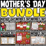Mother's Day Bundle: Crafts, Gift Cards, Questionnaire, Co
