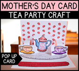 Mother’s Day Card Craft – Pop Up Mother's Day Tea Party fo