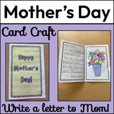 Mother's Day Card Craft Printable Mother's Day Gift from S