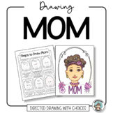Mother's Day Card: Portrait of Mom - Directed Drawing with