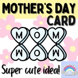 Mother’s Day Card | Gift for MOM | Happy Mother’s Day Art