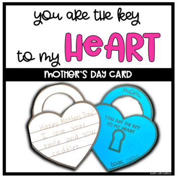 Preview of Mother's Day Card - Key to My Heart