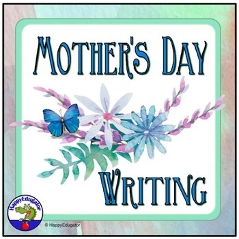 Preview of Mother’s Day Card Writing Activity with Proverbs and Printable Acrostic
