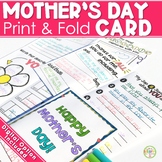 Mother's Day Card for ANY Mom (Generic) Print and Fold | D