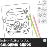 Mother’s Day Cards - After Test Activities - Groovy Retro 