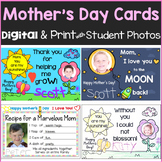 Mother's Day Cards Print & Digital Cards with Student Phot