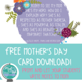 Mother's Day Cards {Quotes from Favorite Fictional Moms}