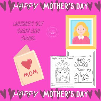 Preview of Mother's Day Cards and Crafts For Preschoolers