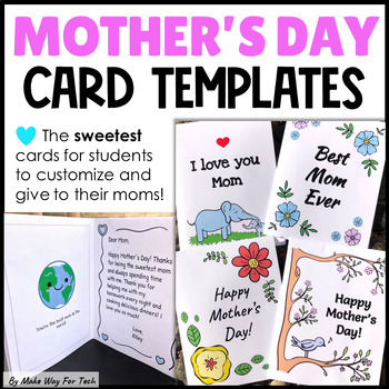 Mother's Day Card Templates in Google Slides