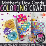Mother's Day Cards to Color | Mother's Day Coloring Craft