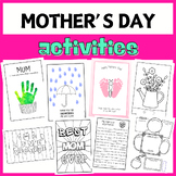 Mother’s Day Celebration:Handprint,Keepsake,Craft,Mad-libs