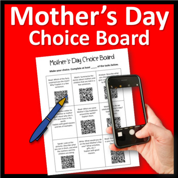 Preview of Mother's Day Choice Board