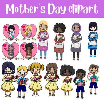 Preview of Mother's Day Clip Art