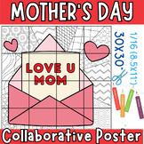 Mother's Day Collaborative Poster | Door Decoration