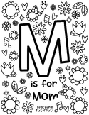 Mother's Day Coloring Page {By Teaching Tutifruti}