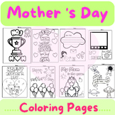 Mother's Day Coloring Pages