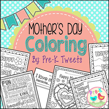 Preview of Mother's Day Coloring Pages
