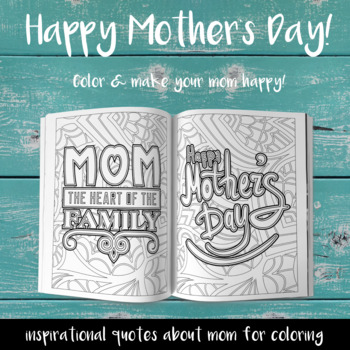 Preview of Mother's Day Coloring Pages