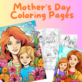 Mother's Day Coloring Pages | Activity Coloring Pages