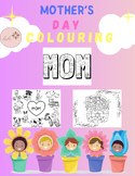Mother's Day Coloring Pages | Book | 10 Pages