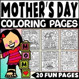 Mother's Day Coloring Pages | Mother's Day Coloring Sheet