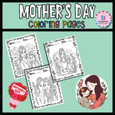 Mother's Day Coloring Pages & Sheets | Mother's Day colori